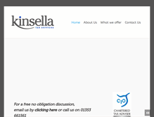 Tablet Screenshot of kinsellataxservices.co.uk